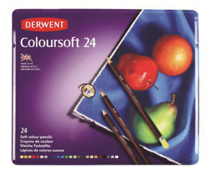 Набор карандашей Derwent 24 Coloursoft