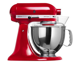 Планетарный Миксер KitchenAid Artisan 4.8л., красный