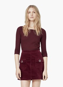 Футболка в резинку, хлопок