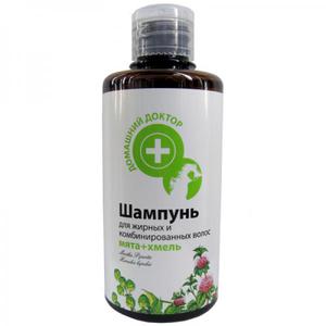 шампунь Домашний Доктор Мята+Хмель