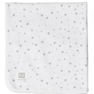 RED CASTLE хлопковое одеяло 70*80см. / BABY'S 1st BLANKET GREY STARS