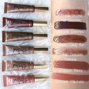 Too Faced Cosmetics Melted Chocolate lipsticks