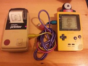 Gameboy + camera + printer
