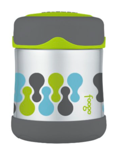 THERMOS FOOGO Vacuum Insulated Stainless Steel 10-Ounce Food Jar, Tripoli Pattern