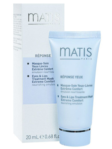 Matis Eyes & Lips Treatment Mask Extreme Comfort, питательная маска для глаз и губ