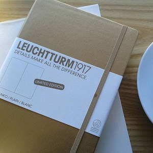 Leuchtturm1917 Medium Notebook Gold