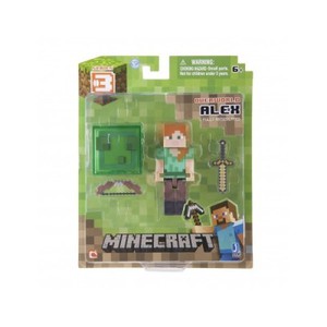 Пластиковая фигурка Алекс из Minecraft с орудиями  (Артикул: 914013)