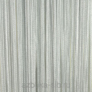 Белая нитяная штора без люрекса и прочего