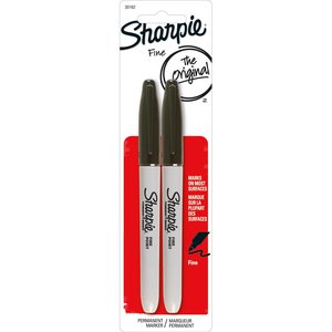 sharpie black fine markers