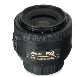 объектив Nikon Nikkor AF-S 35mm F 1.8G DX JAA132DA