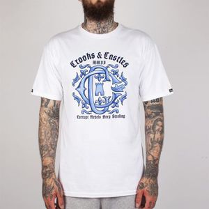 Футболка CROOKS & CASTLES Crks Indigo Crew T-Shirt