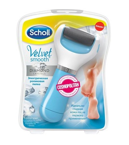 Пилка scholl velvet smooth diamond crystal