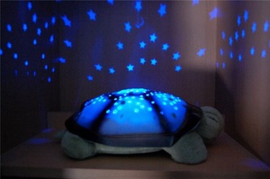 Ночник -черепаха-звездное небо
