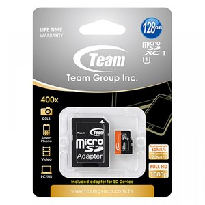 TEAM 128 GB microSDXC UHS-I