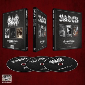 VADER - "Geneza Chaosu MCMLXXIII - MCMXC" KSIĄŻKA + 3 CD