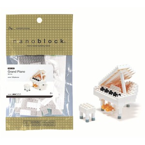 Nanoblocks Grand Piano (white)