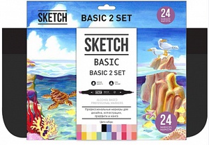 Набор маркеров SKETCH Basic 2 set 24