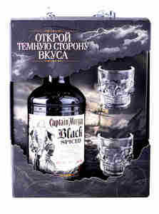 GIFT SET CAPTAIN MORGAN BLACK SPICED