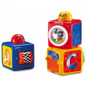 Кубики Fisher Price с сюрпризами