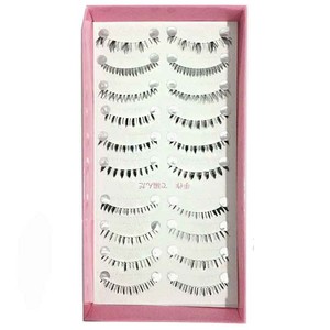 Нижние реснички. 10 разных пар