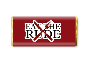 Шоколадная плитка "Eat the rude" (Ганнибал)