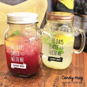 Candy Mug Glass Jar