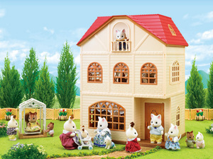 Трехэтажный дом Sylvanian Families