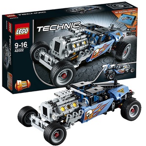 lego technic 42022 ГОНОЧНЫЙ АВТОМОБИЛЬ