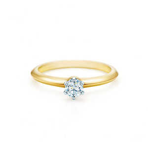 Der Tiffany Setting Gelbgold, 18 kt. 0,25