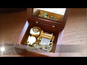 Музыкальная шкатулка с мелодией из Spirited away или Howl's moving castle