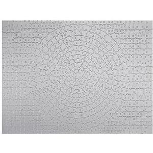 Ravensburger Krypt Blank Puzzle Challenge, Silver, 654 Pieces