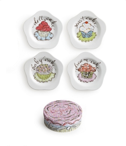Набор тарелок «Cupcake»