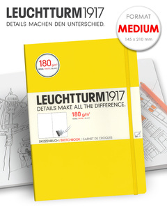 Leuchtturm1917 Medium Sketchbook Lemon