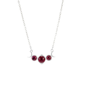 ORION PENDANT - RED GARNET