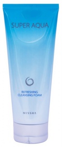 Missha "Super Aqua Refreshing Cleansing Foam"