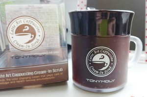 Маска-скраб от Tony Moly Latte Art Cappuccino