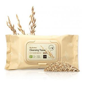 The Saem Big Brother Sprouted Brown Rice Cleansing Tissue Салфетки очищающие с экстрактом пшеницы