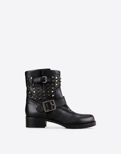 БАЙКЕРСКИЕ САПОГИ ROCKSTUD NOIR