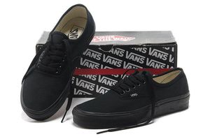 кеды vans черные