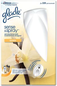 GLADE Освежитель воздуха Sense&Spray автоматический