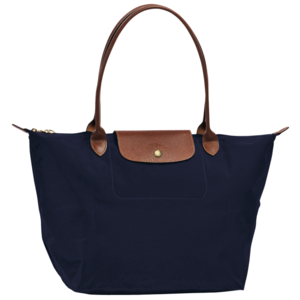 longchamp navy LE PLIAGE LARGE TOTE BAG