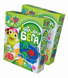 Настольная игра "Лягушачьи бега"