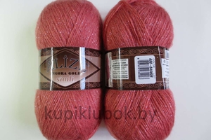 Пряжа для вязания.Alize Angora Gold Simli