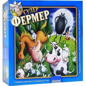 Настольная игра Bondibon Супер фермер Люкс