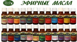 Эфирные масла Mirrolla Nature