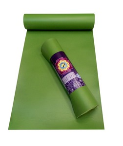 Коврик для йоги из экологичных материалов (джут, натуральный латекс или экологически чистый термопластоэластомер)