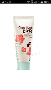 Пенка с содержанием вулканического пепла
Shara Shara Fresh Girls Foam