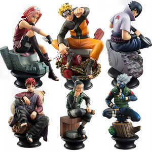 6-pack Naruto figurines