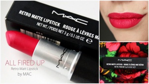 MAC Retro matte lipstick "All Fired Up"