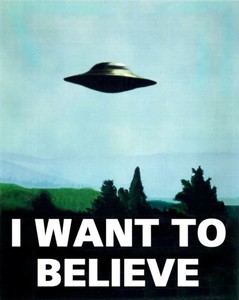 Кружка I want to believe